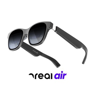 แว่นตาอัจฉริยะ XREAL Air <span class=keywords><strong>Nreal</strong></span> Air AR แบบพกพา จอภาพขนาดใหญ่ 130 นิ้ว ความละเอียด 1080p ดูหนัง 3 มิติ HD แบบส่วนตัว บนมือถือและคอมพิวเตอร์ - Product Image 1