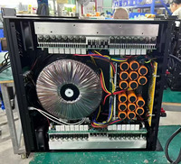 Amplificateur de puissance audio professionnel Vason AB41500 2U haute puissance 4 canaux 4x1500W stéréo avec écran couleur, en cuivre pur, XLR métallique