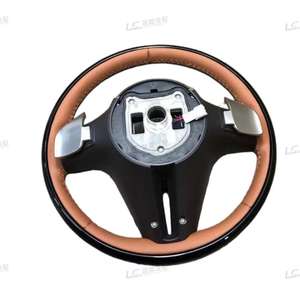 Volant personnalisé de luxe en fibre de carbone avec LED pour <span class=keywords><strong>Mercedes</strong></span>-Benz Classe G W205/W222 GLA45/GLS <span class=keywords><strong>63</strong></span>/E63/ <span class=keywords><strong>GT</strong></span>/S65/GLC43/C43/C63/SL550 - Product Image 2