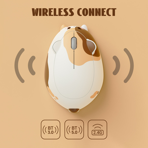 Ratón Inalámbrico Ergonómico Akko con Diseño de Gato, 3200DPI, Tri-Modo (3.0/5.0/2.4G), USB-<span class=keywords><strong>A</strong></span>, Clic Silencioso, Diseño de Dibujos Animados, <span class=keywords><strong>para</strong></span> Laptop/PC (Calico) en Stock - Product Image 6