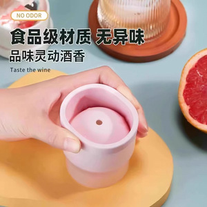 Round Ice Ball Mold Food Grade PP Material For Home Use Family Size Stackable Design - Product Image 4