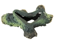 Résine aquarium ornemental aménagement paysager décoration poisson et crevettes nid mousse vase échapper maison flocage mousse petit arbre trou