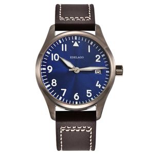 Bracelet pour homme MKS Factory avec affichage du calendrier, série Little Prince, 40 mm, mouvement automatique mécanique de luxe 2892 ou SW300 - Product Image 4