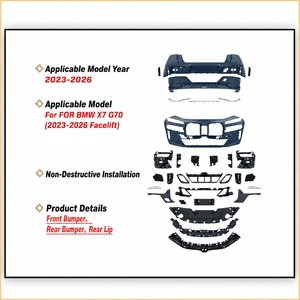 <span class=keywords><strong>Prix</strong></span> Usine Kit Carrosserie Complet Style Sport MT pour <span class=keywords><strong>BMW</strong></span> Série 7 G70 2023-2026 – Pare-chocs Avant et Arrière – Kit de Conversion G70 - Product Image 3