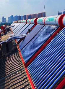 최신 독립형 태양열 집열기, 가정용 경사 지붕용 온수 난방 - Product Image 2