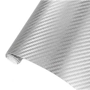 Vinilo Autoadhesivo de Fibra de Carbono Plateada <span class=keywords><strong>3D</strong></span> de Lujo NEWAY, Película Mate para Vehículos, Adhesivo para Autos que Cambia de Color, Venta al Por Mayor - Product Image 3