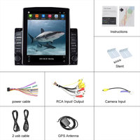 Autoradio stéréo MP5 sans fil Android Quad Core style Tesla avec Carplay pour voiture, lecteur DVD audio – Vente en gros
