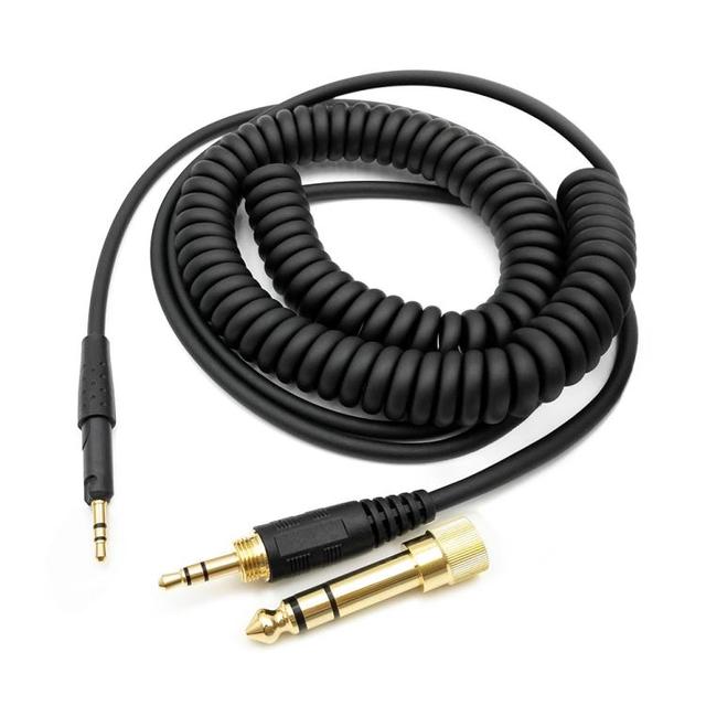 2.5mm To 3.5+6.35mm Plug Spring Headphone Audio Cable for Sennheiser HD6 / HD8 / HD7 / HD598