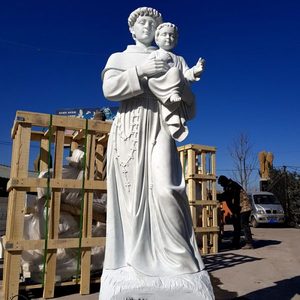 Marbre naturel sculpture statues catholiques des saints à vendre - Product Image 1
