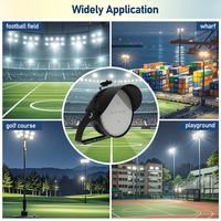 Luz LED de Alta Potencia para Estadios, 400W-1000W, IP66, Multideportiva, para Exteriores, de Aluminio, con Garantía de 5 Años, Alto CRI 70, Certificación DLC