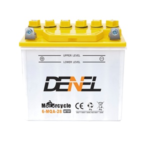 DENEL 6MQA28 Tricycle Venta al por mayor <span class=keywords><strong>de</strong></span> fábrica Baterías y fuentes <span class=keywords><strong>de</strong></span> alimentación <span class=keywords><strong>Precio</strong></span> barato 12V <span class=keywords><strong>Moto</strong></span> - Product Image 2