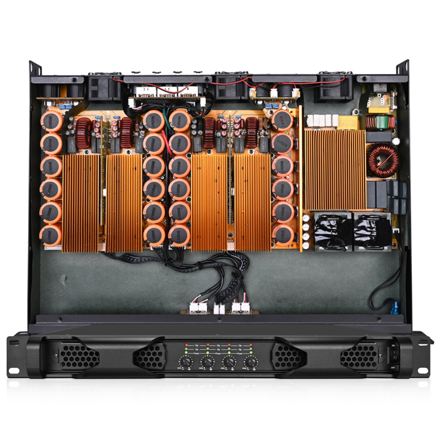 Hot Selling Class D Power Amplifier Professional 4x1700W 1u Digital Power Amplifier