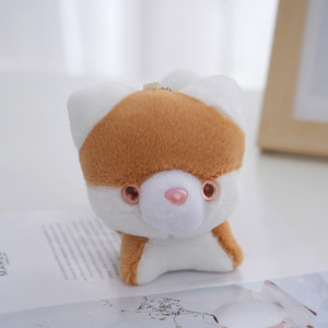 Con Chó Nhỏ búp bê Keychain dễ thương Con Chó Nhỏ búp bê sang trọng Đồ chơi Keychain Keyring Mặt dây chuyền Túi Chìa Khóa Xe chủ cho búp bê máy - Product Image 4