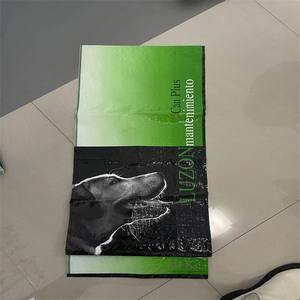 Sacs d'emballage en plastique laminé Bopp à fond plat pour aliments pour animaux de compagnie, 20 kg, nourriture pour chiens, sacs tissés en polypropylène pour aliments pour animaux de compagnie, 15 kg, 18 kg - Product Image 4