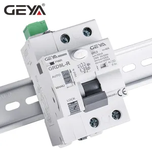 GEYA GRD9L Automatic RCCB Auto Reclosing ELCB Auto Recloser RCCB Residual Current Circuit Breaker MCB MCCB RCCB ELCB DC Reclosin