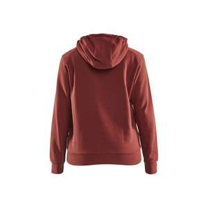 BLAKLADER - 356011585909S Sudadera con capucha para mujer 3D Rojo quemado-EAN 7330509771242 WORK HOODIES - Product Image 2