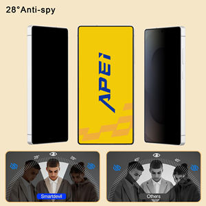 <span class=keywords><strong>Verre</strong></span> <span class=keywords><strong>trempé</strong></span> de confidentialité APEI 28 degrés pour <span class=keywords><strong>Samsung</strong></span> S26 S25 Ultra/S25 Plus S24 0,25 mm Déverrouillage par empreinte digitale Protection d'écran <span class=keywords><strong>anti</strong></span>-<span class=keywords><strong>espion</strong></span> - Product Image 5