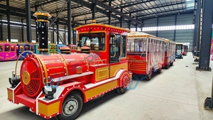 Shopping Mall <b>Outdoor</b> Indoor Theme Park Electric Trackless <b>Train</b>/scenic Spot Sightseeing <b>Train</b> Bus for Sale - Product Image 2