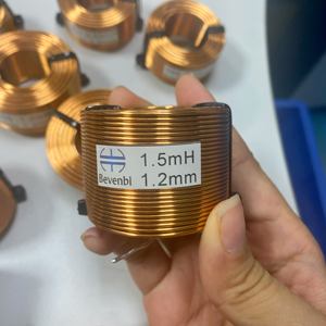 لفائف محث هواء نحاسي عالي الطاقة <span class=keywords><strong>0</strong></span>.15mH 1.5mH سلك فلتر صوت مكبر صوت كروس مزود طاقة مشروع تصنعه بنفسك - Product Image 3