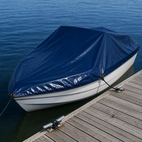 Bâche en PVC robuste anti-UV, imperméable et multi-usages pour le camping, le stockage, la couverture de bateau