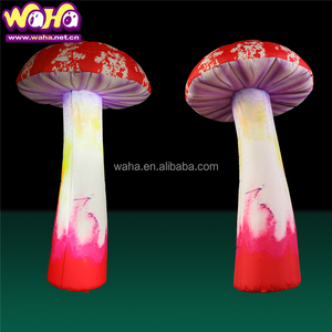 Décoration de ballon champignon gonflable WAHA, taille personnalisable, 16 couleurs, ventilateur intégré pour mariage, fête, thème <span class=keywords><strong>Alice</strong></span> <span class=keywords><strong>au</strong></span> <span class=keywords><strong>pays</strong></span> <span class=keywords><strong>des</strong></span> <span class=keywords><strong>merveilles</strong></span> - Product Image 4
