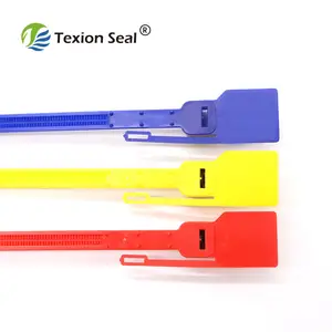 TXCS 209 Disposable one time use tear off plastic seal for freight