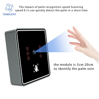 Sistema de Control de Acceso Biométrico Tendcent con Reconocimiento de Venas de la Palma de la Mano, Compatible con Múltiples SO, Aplicación Inteligente, SDK, OEM, ODM, WiFi, Logotipo Personalizado
