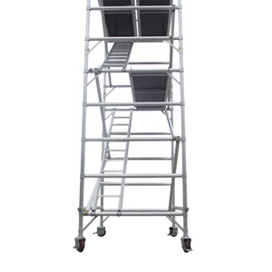 Échafaudage mobile d'<span class=keywords><strong>escalier</strong></span> en aluminium utilisé par Dragonstage pour la construction de bâtiments et d'hôtels Style de conception européenne - Product Image 2