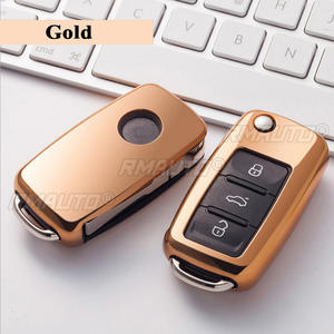Funda Protectora de TPU para Llave de Auto Volkswagen VW Passat Golf Jetta Bora Polo Sagitar Tiguan CC Transporter 2009 - 2013 - Product Image 3
