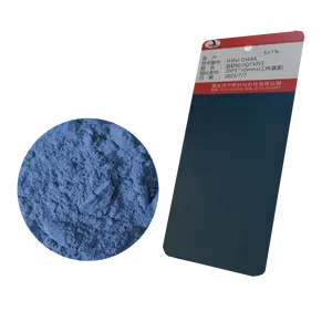 Texture de sable bleu 6% facilité d'utilisation des revêtements de peinture en poudre pulvérisés électrostatiques thermoplastiques