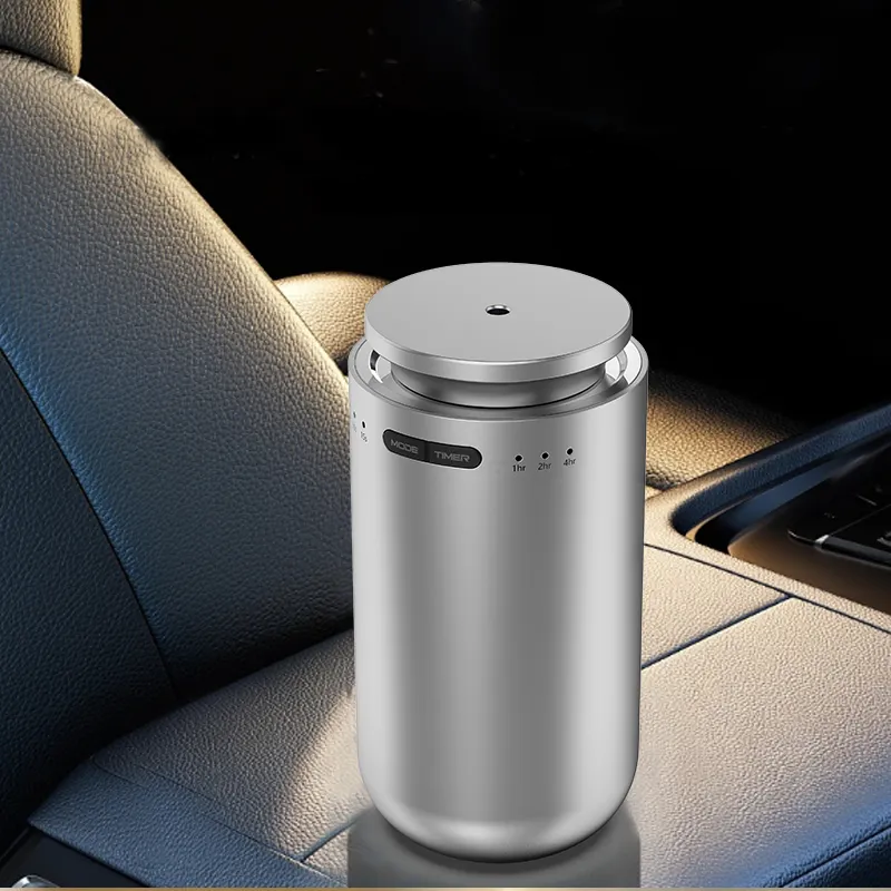 Fabriek Groothandel Hoge Kwaliteit Luxe Aluminium Behuizing Kleine Usb Waterloze Etherische Olie Aroma Diffuser Voor Thuis Auto Kantoor