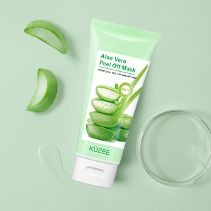Masque facial en <span class=keywords><strong>gel</strong></span> peel-off à l'<span class=keywords><strong>aloe</strong></span> <span class=keywords><strong>vera</strong></span>, exfoliant, anti-âge, hydratant longue durée, nettoyant les pores, contrôle du sébum, OEM ODM - Product Image 2