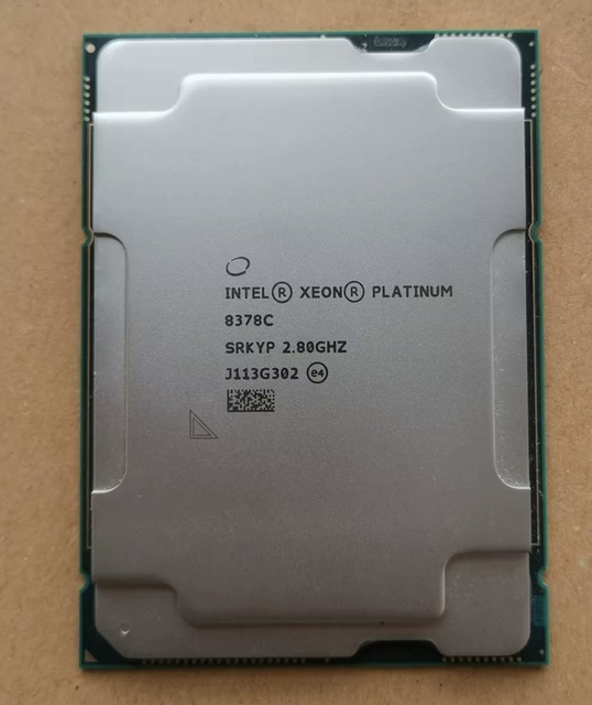 For Original Xeon Platinum CPU 8383C 8358P 8357B 8360Y 8360H 8368Q 8369B 8378A 8378C Processor