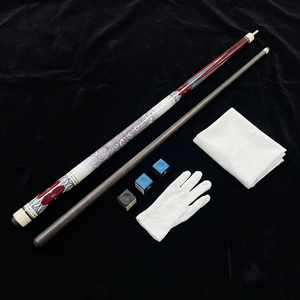 <span class=keywords><strong>Tacos</strong></span> <span class=keywords><strong>de</strong></span> <span class=keywords><strong>Billar</strong></span> <span class=keywords><strong>de</strong></span> Fibra <span class=keywords><strong>de</strong></span> Carbono <span class=keywords><strong>de</strong></span> Alta Calidad a Precio Económico, 11.5/12.5mm 1/2, con Empuñadura <span class=keywords><strong>de</strong></span> Cuero y Extensión - Product Image 1