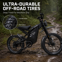 Model Terbaru 2027 Alibaba Penjual Terbaik OUXI GT2000 Layar Digital Pintar Daya Tahan Segala Medan Motor Kecepatan Tinggi 250W Terlaris