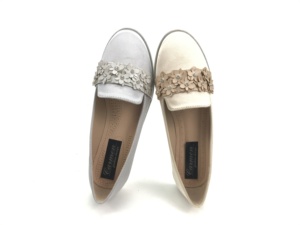 Femmes Slip-on Confort Mode Sneaker Casual Mocassins Chaussures pour Dame Nouveaux Produits 2022 Marche Style Chaussures PU Satin TPR <span class=keywords><strong>Carmen</strong></span> - Product Image 2