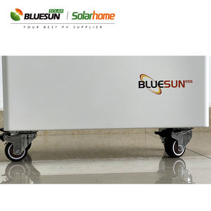 Батарея Bluesun BYD большой емкости, высокое напряжение, 51,2 В, 280 А · ч, солнечная батарея Lifepo4, 30 кВтч, подвижная с колесами - Product Image 3