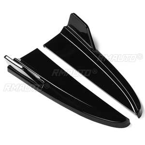 W205 <b>Car</b> Rear Bumper Splitter Lip <b>Diffuser</b> Body Kit Spoiler Aprons <b>for</b> Mercedes <b>for</b> Benz W205 C180 C200 C260 C43 AMG 2015-2021 - Product Image 3