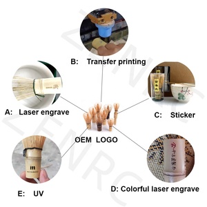 Authentique Matcha bambou fouet Laser gravure Logo fait à la main matcha <span class=keywords><strong>besen</strong></span> set 100 dents bambou Matcha mousse - Product Image 5