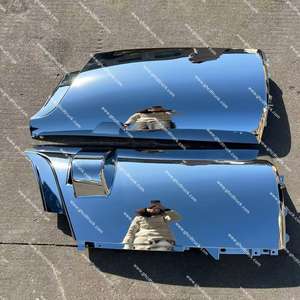 Panneau d'angle en plastique chromé de haute qualité/prix d'usine GHCD pour camion japonais ISUZU DECA360/HINO/NISSAN/MITSUISHI - Product Image 4