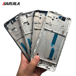 Plaque de boîtiers avant en gros pour Moto One <span class=keywords><strong>Action</strong></span> One Fusion Plus cadre Lcd plaque de lunette cadre moyen téléphone pièces de rechange - Product Image 2