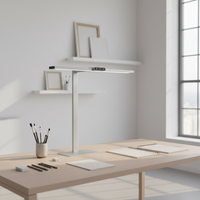 Lampe de table LED haute luminosité avec texture élégante, design à commande tactile pour un travail et un apprentissage prolongés