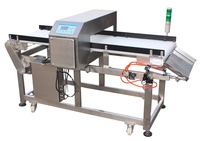 Juzheng Haute précision convoyeur système de détecteur de métaux pour la chaîne de production de nourriture avec écran LCD