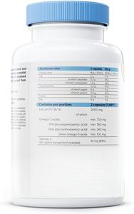 อาหารเสริมน้ำมันปลาโอเมก้า 3 สำหรับผู้ใหญ่ ช่วยบำรุงสุขภาพหัวใจ รับผลิตแบบ ODM/OEM และฉลากสินค้าส่วนตัว - Product Image 3
