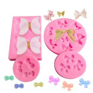 Venta al por mayor forma <span class=keywords><strong>de</strong></span> lazo <span class=keywords><strong>fondant</strong></span> pastel decoración molde <span class=keywords><strong>de</strong></span> silicona herramienta <span class=keywords><strong>para</strong></span> hornear chocolate molde <span class=keywords><strong>de</strong></span> silicona <span class=keywords><strong>para</strong></span> niña <span class=keywords><strong>cumpleaños</strong></span> - Product Image 2
