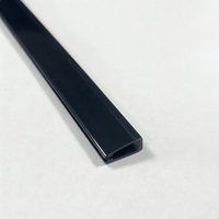 Diffuseur de lumière LED en polycarbonate en forme de U, couvercle de diffuseur de lumière linéaire co-extrudé sur mesure, style japonais moderne, écologique et léger