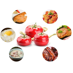 Ensemble de casseroles en céramique antiadhésives modernes, 15 pièces, avec poignées en bakélite et couvercles en verre, pour cuisinières à gaz et à induction - Product Image 4