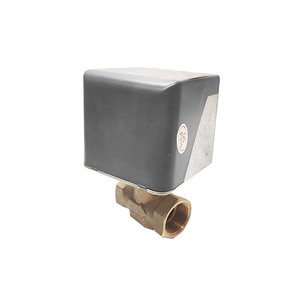 Winvall 220V Hệ thống HVAC tự động/lựa chọn thủ công điều khiển thiết bị truyền động điện PN16 hai chiều van bi cơ giới bằng đồng - Product Image 3