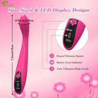 TT-Forest Erwachsenen-Sexspielzeug für Frauen Vibrator mit LCD-Bildschirm-Monitor AV-Stick Wasserdichtes Design Masturbation Klitoris-Stimulation