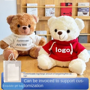 Orsacchiotto di Peluche Personalizzato, Bambola Orsetto Vestita per Eventi Aziendali e Regali di Laurea - Product Image 2